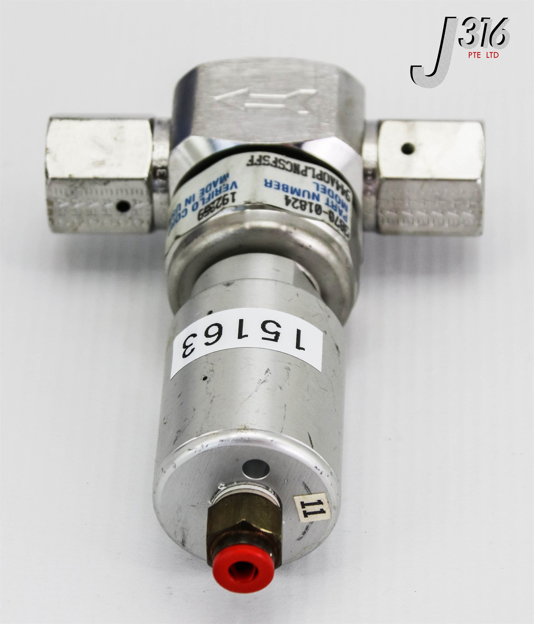 にー 15163 APPLIED MATERIALS PNEUMATIC DIAPHRAGM VALVE, 944AOPLPNCSFSFF